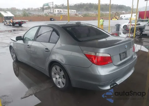 2007 BMW 530I z USA, uszkodzony, nr VIN WBANE73587CM55854